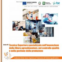 BROCHURE –  tecnico superiore specializzato nell’innovazione della filiera agroalimentare, nel controllo qualità e nella gestione della produzione